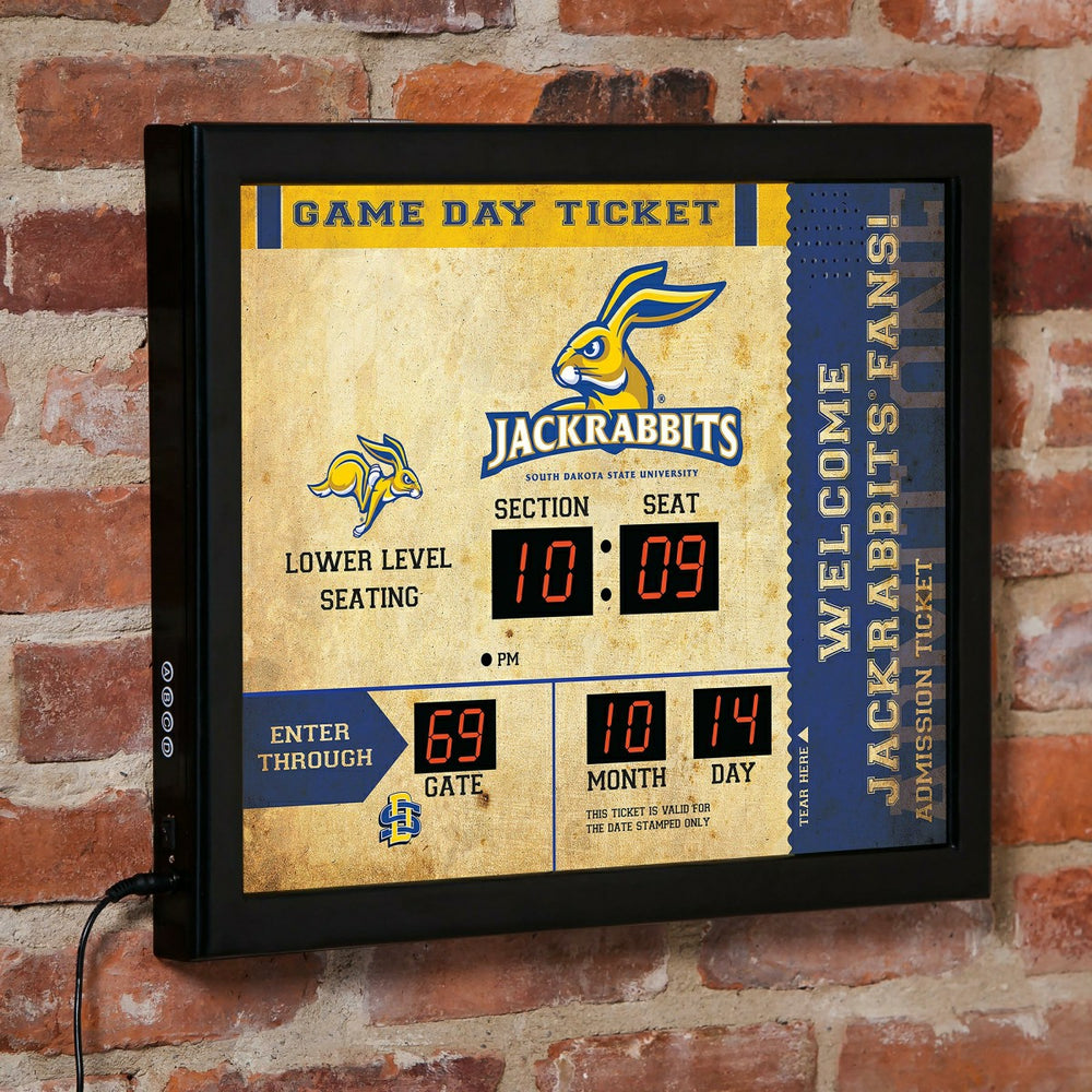 Scoreboard Wall Clock, South Dakota State University - Collegiate Home