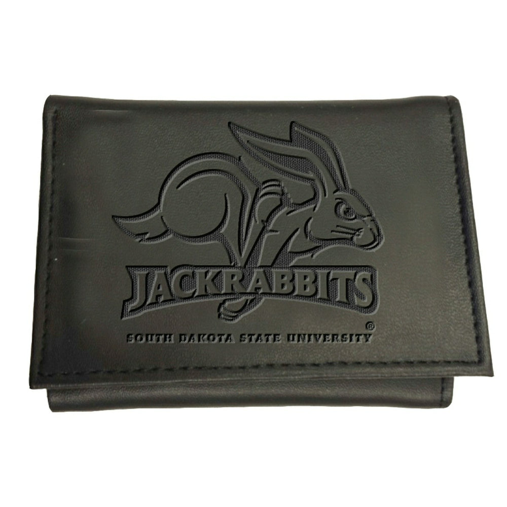 South Dakota State University, Tri-Fold Wallet, Black - Collegiate Home