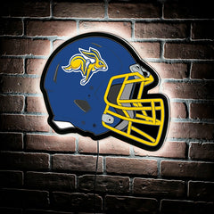 LED Wall Decor, Helmet, South Dakota State University - Collegiate Home