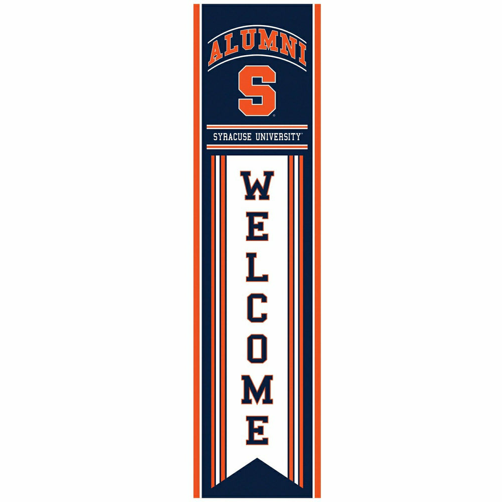 Syracuse University Alumni Single Sided Large Leaner, 46" - Collegiate Home