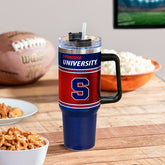40oz Stainless Steel Canyon Cup w/ Straw, Syracuse University - Collegiate Home