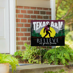 Texas A&M Yard Sign, Bigfoot - Collegiate Home