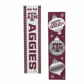 47" Double Sided Leaner, Texas A&M, Christmas - Collegiate Home