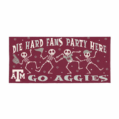 Texas A&M Flocked Coir Halloween Sassafras Switch Mat, 22"x10" - Collegiate