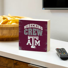 Texas A&M Plock, Down Home Fans, 6x6 - Collegiate Home