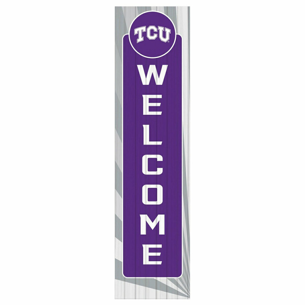 Texas Christian University Summer Seasonal Single Sided Large Leaner, - Collegiate Home