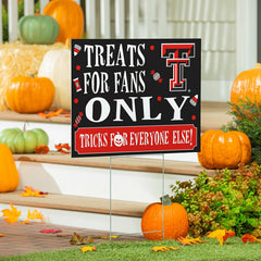 Texas Tech University Yard Sign, Halloween Treats for Fans - Collegiate Home