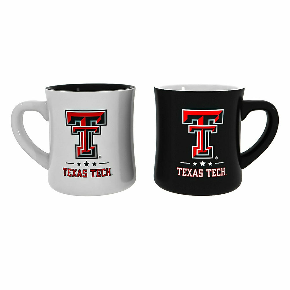 Texas Tech University 10oz Ceramic Cup Set, 2pc - Collegiate Home