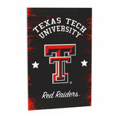 Texas Tech University Wood Wall Sign, 16x24 - Collegiate Home