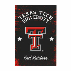 Texas Tech University Wood Wall Sign, 16x24 - Collegiate Home