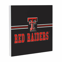 Texas Tech University Wood Wall Sign, 12x12 - Collegiate Home