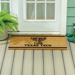 Texas Tech University Large One Color Coir Mat, 36"x24" - Collegiate