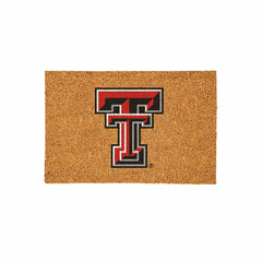 Texas Tech University Large Full Color Coir Mat, 36"x24" - Collegiate