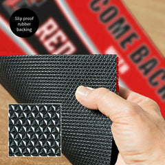 28" x 16" PVC Trapper Mat, Come Back with Tickets, Texas Tech Universi - Collegiate