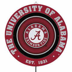 University of Alabama, Metal Lite, Round - Collegiate