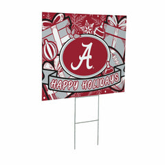 University of Alabama Yard Sign, Holiday - Collegiate Home
