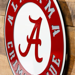 University of Alabama Layered Metal Wall Art - Collegiate Home