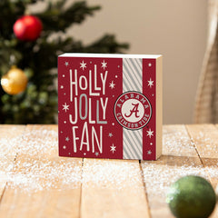 University of Alabama Block, Holiday, 6x6 - Collegiate Home