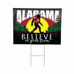 University of Alabama Yard Sign, Bigfoot - Collegiate Home
