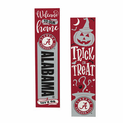 47" Double Sided Leaner, University of Alabama, Halloween - Collegiate Home