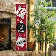 47" Double Sided Leaner, University of Alabama, Christmas - Collegiate Home