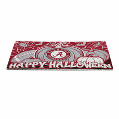University of Alabama Halloween PVC Mat, 28"x16" - Collegiate