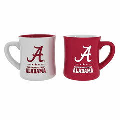 University of Alabama 10oz Ceramic Cup Set, 2pc - Collegiate Home