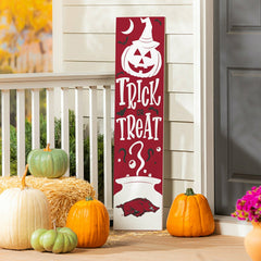 47" Double Sided Leaner, University of Arkansas, Halloween - Collegiate Home