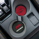 University of Arkansas Car Coaster Set, 2pc - Collegiate Home