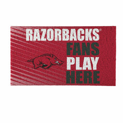 University of Arkansas Fan Mat, 28"x16" - Collegiate