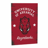 University of Arkansas Wood Wall Sign, 16x24 - Collegiate Home