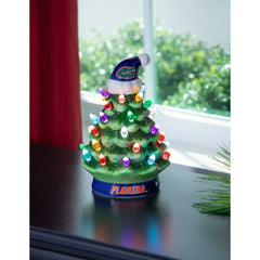 8" LED Ceramic Christmas Tree, University of Florida - Collegiate Home