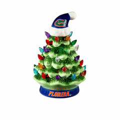 8" LED Ceramic Christmas Tree, University of Florida - Collegiate Home