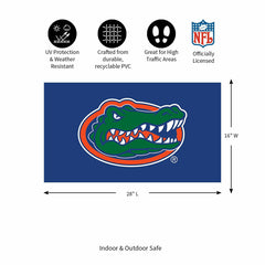 Full Color PVC Mat, 16" x 28", University of Florida - Collegiate