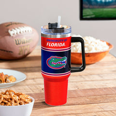 40oz Stainless Steel Canyon Cup w/ Straw, University of Florida - Collegiate Home
