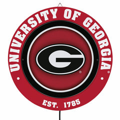 University of Georgia, Metal Lite, Round - Collegiate