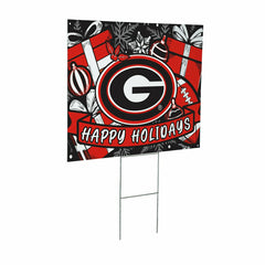 University of Georgia Yard Sign, Holiday - Collegiate Home