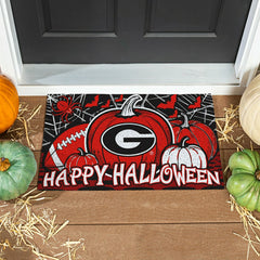 University of Georgia Halloween PVC Mat, 28"x16" - Collegiate