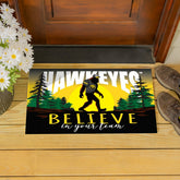 University of Iowa Bigfoot PVC Mat, 28"x16" - Collegiate