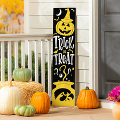 47" Double Sided Leaner, University of Iowa, Halloween - Collegiate Home