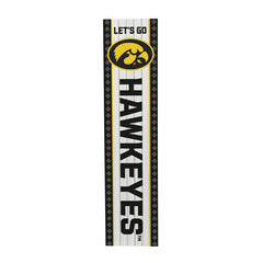 47" Double Sided Leaner, University of Iowa, Christmas - Collegiate Home
