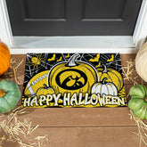 University of Iowa Halloween PVC Mat, 28"x16" - Collegiate