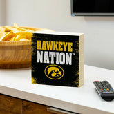 University of Iowa Plock, Down Home Fans, 6x6 - Collegiate Home