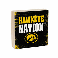 University of Iowa Plock, Down Home Fans, 6x6 - Collegiate Home