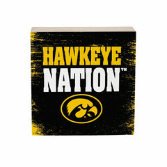 University of Iowa Plock, Down Home Fans, 6x6 - Collegiate Home