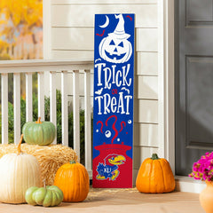 47" Double Sided Leaner, University of Kansas, Halloween - Collegiate Home