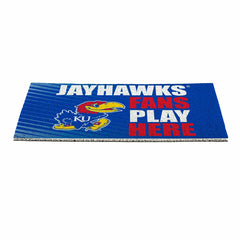 University of Kansas Fan Mat, 28"x16" - Collegiate