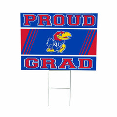 University of Kansas Coroplast Yard Sign Graduate - Collegiate Home