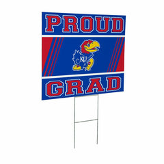 University of Kansas Coroplast Yard Sign Graduate - Collegiate Home