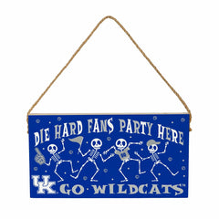 University of Kentucky Halloween Wood Wall Sign, 6x11 - Collegiate Home